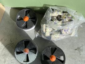 Rekuperatoriaus balansavimo sklendės