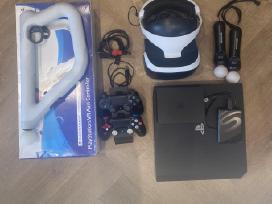 Parduodamas pilnas Playstation komplektas su Vr