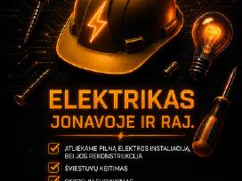 Elektrikas Jonavoje ir Kauno Raj.*elektros darbai