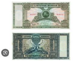 Brangiai Perku Lietuviškus Banknotus Ir Monetas