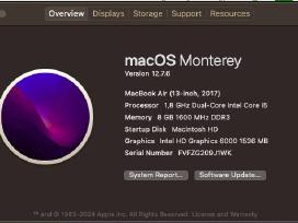 MacBook Air (13-inch, 2017)