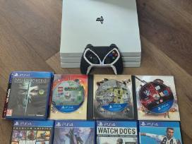 Playstation 4 pro - didelė komplektacija