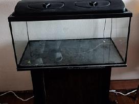 Akvariumas su spintele 112l