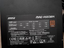 Msi Mag A550bn bronze plus 80 psu