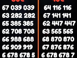 70vnt Gražūs VIP Numeriai 777 30/40€