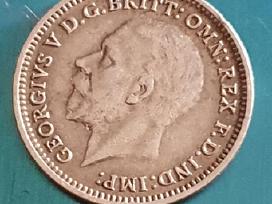 Sidabrinė 3 pensų moneta 1932 m