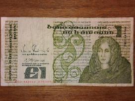 Airijos 1 £ banknotas
