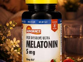 5 mg melatoninas - 180 tablečių!