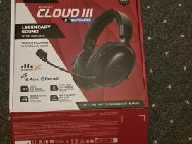Ausinės Hyperx Cloud III S Gaming Headset Black