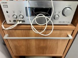 Radiotehnika S-90 kolonėlės + Sony stiprintuvas