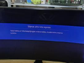 Samsung 55" 4k Uhd Smart TV, lenktas ekranas