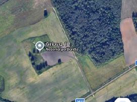 Parduodama 76 arų sodybvietė prie miško