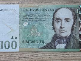 2007 metų 100 litų Aa serija