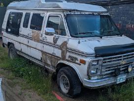 Chevy g20 van dalimis