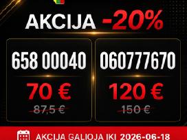 Gražūs telefono numeriai – 10.000 Nr, pigūs planai