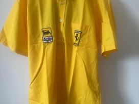 Retro Ferrari Agip F1 Pit Crew marškinėliai