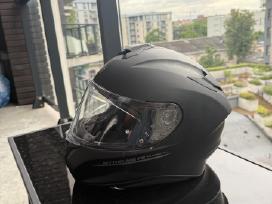 Mt Targo pilnas motociklininko šalmas matinė juo