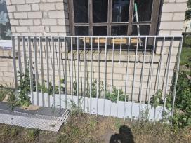 Metalinis turėklas, vartai, atitvaras