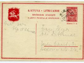 Nida Purvynė atvirukas atsakyti 1937