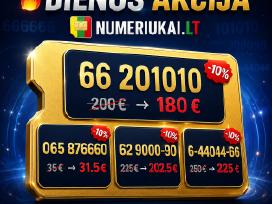 Gražūs telefono numeriai – 10.000 Nr, pigūs planai