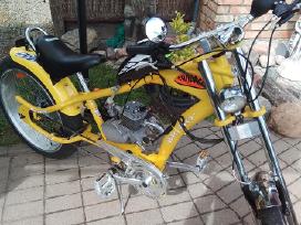 Motorinis dviratis chopper