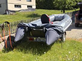Nauja Pvc valtis 4,20m.su visais naujais priedais.