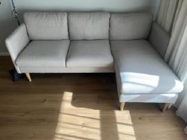 Kampinė sofa Milly (smėlio spalva)