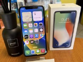 iPhone X 256gb Black Su Garantija
