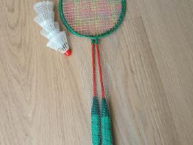Badmintono raketės