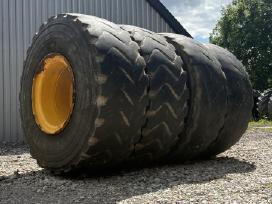 23,5r25 Michelin Xha2 Padangos su ratlankiais