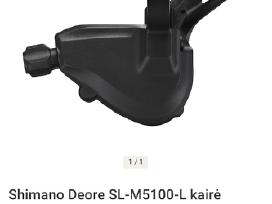 Shimano Deore kairė bėgių rankenėlė