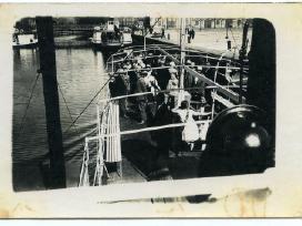 Uosto fotografija Klaipėda Memel 1930 m.