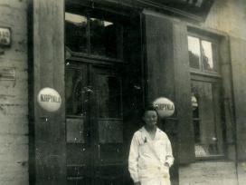1930 fotografija Kaunas kirpykla