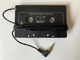 Kasetė-aux adapteris automagnetolai