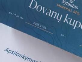 Dovanų kuponas į Vytautas spa