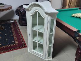 Kampinė medinė spintelė 39eur