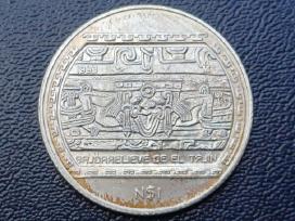 1/4 oz 1993m. Meksika sidabras 999 unc.