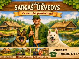 Ieškomas Sargas–ūkvedys