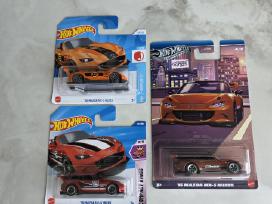 Hot Wheels '15 Mazda Mx-5 Miata rinkinys iš 3 vnt.