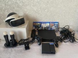 Parduodu pilną Ps4 + Vr komplektą