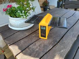 Elektros energijos stotelė žvejams ir kita