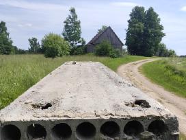 Gelžbetoninės perdangos plokštės 6 vnt.visos kartu