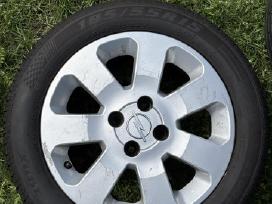 185/55 R15 vasarinės padangos+opel Oem ratlankiai