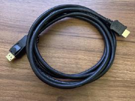 Kabelis Hdmi - Displayport 2m