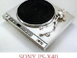 Sony, Pioneer, Denon, Kenwood plokštelių grotuvai