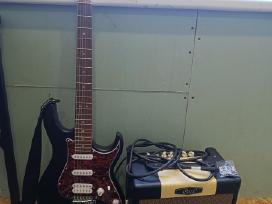 Elektrines gitaros komplektas