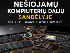 Įvairios naujos ir naudotos laptop dalys