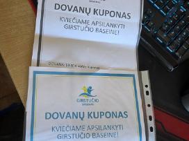 Girstučio Baseino Kuponai vertė 150€ už 90€