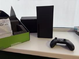 Xbox Series X 1tb su originaliu pulteliu, pilna ko