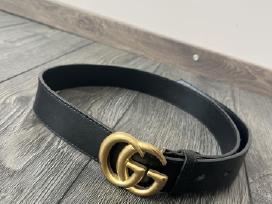 Juodas gucci diržas moterims